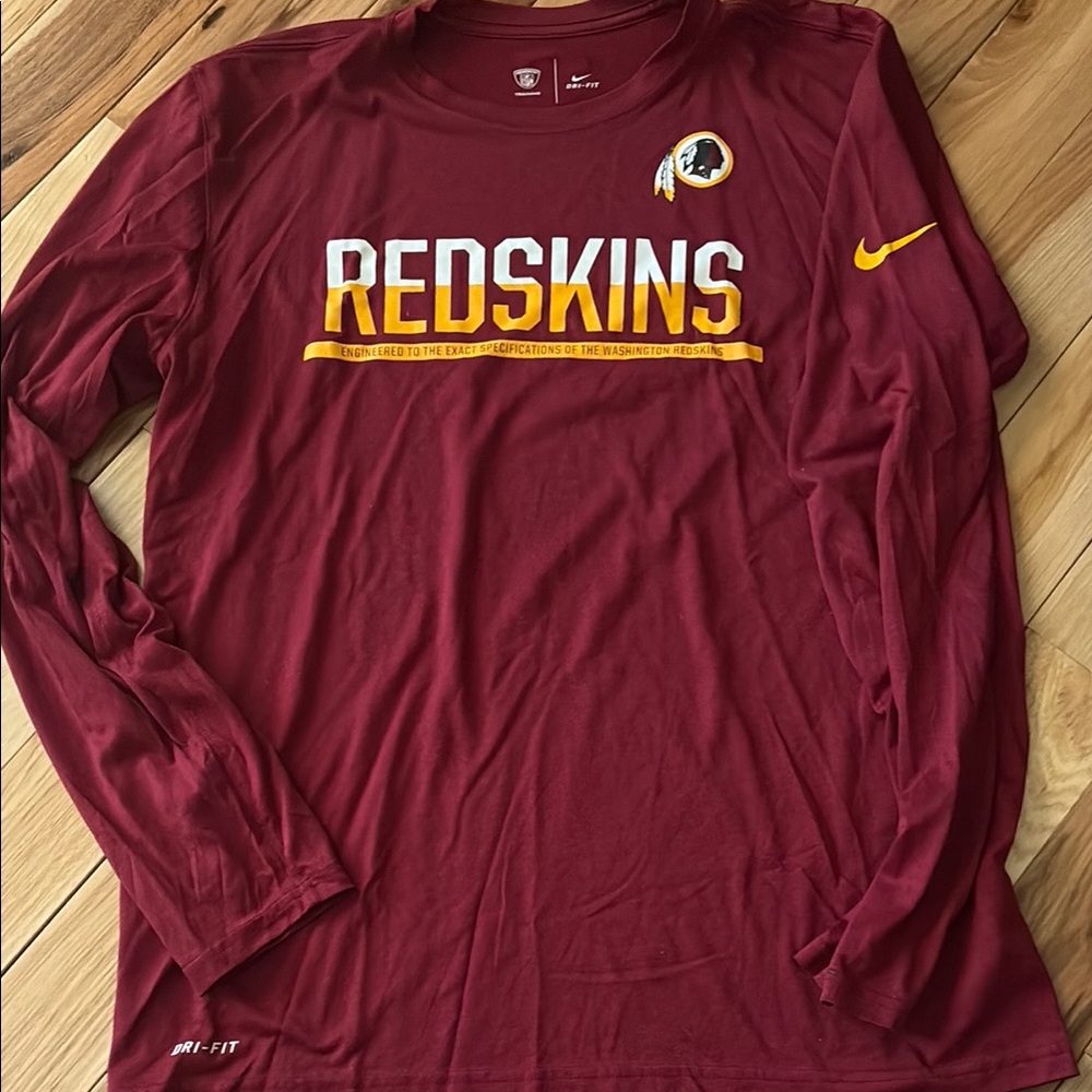 Nike Redskins Long Sleeve Tee